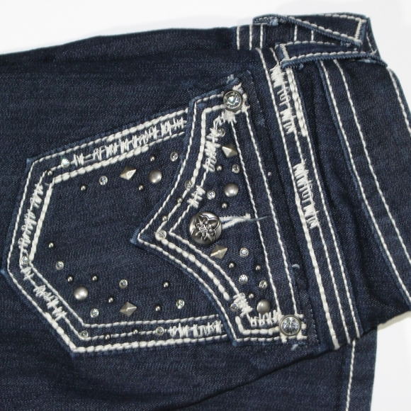 MISS ME Easy Boot Stretch Jean - Picture 7 of 11